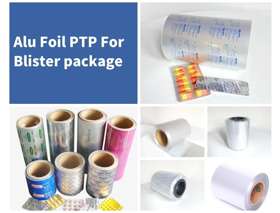 20 Micron Pharmaceutical Packaging Ptp Aluminum Foil for Blister Pack