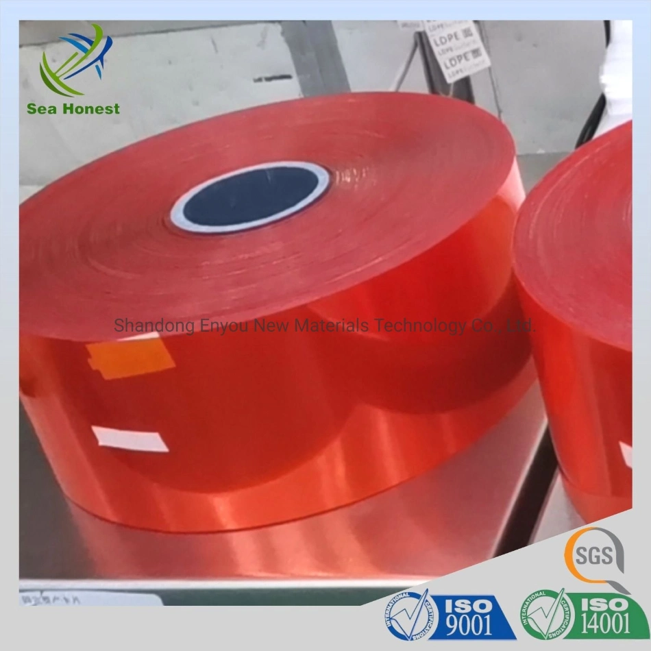 Oral Liquid Packaging 345mm Width Orange Amber Transparent PVC/LDPE PVC/PE Composite Film
